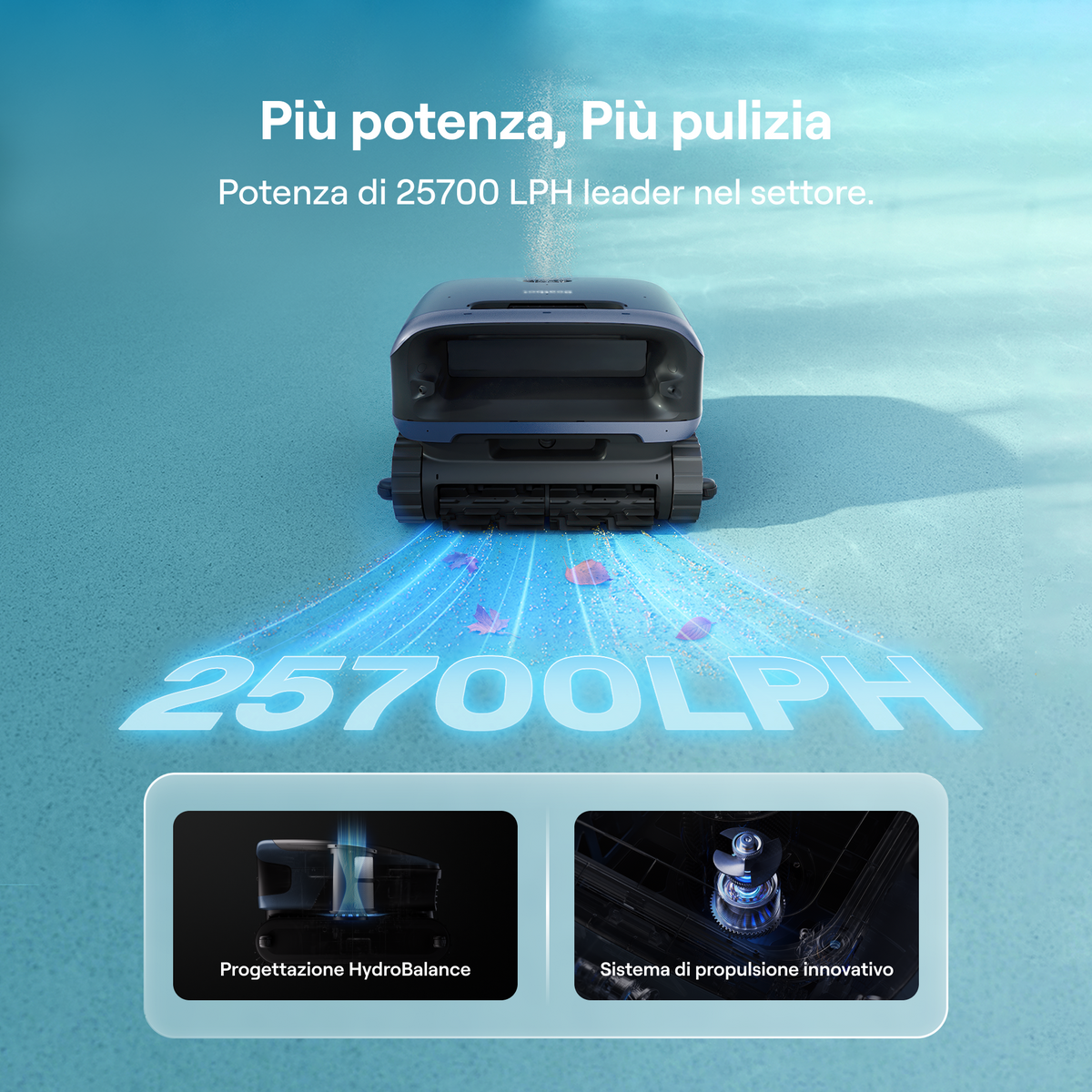 Beatbot Sora P7 aspirazione 25700 L/h