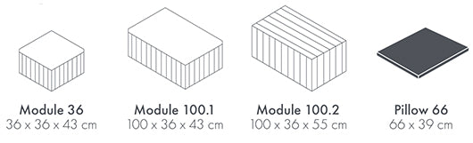 Piscina Fuori terra 3,00x2,36 h.0,83 cm Divanetti inclusi