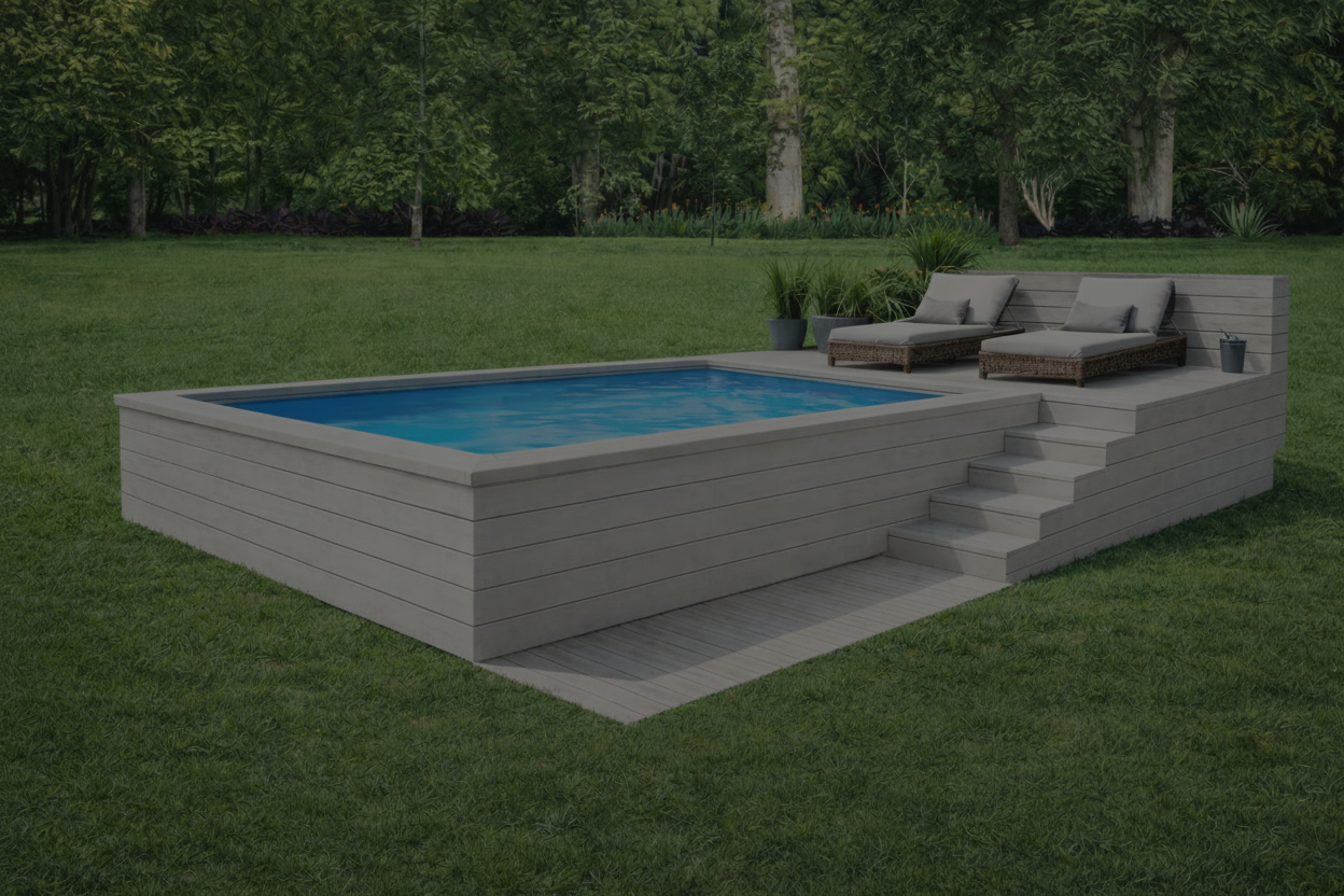 La Piscina Fuori Terra già pronta