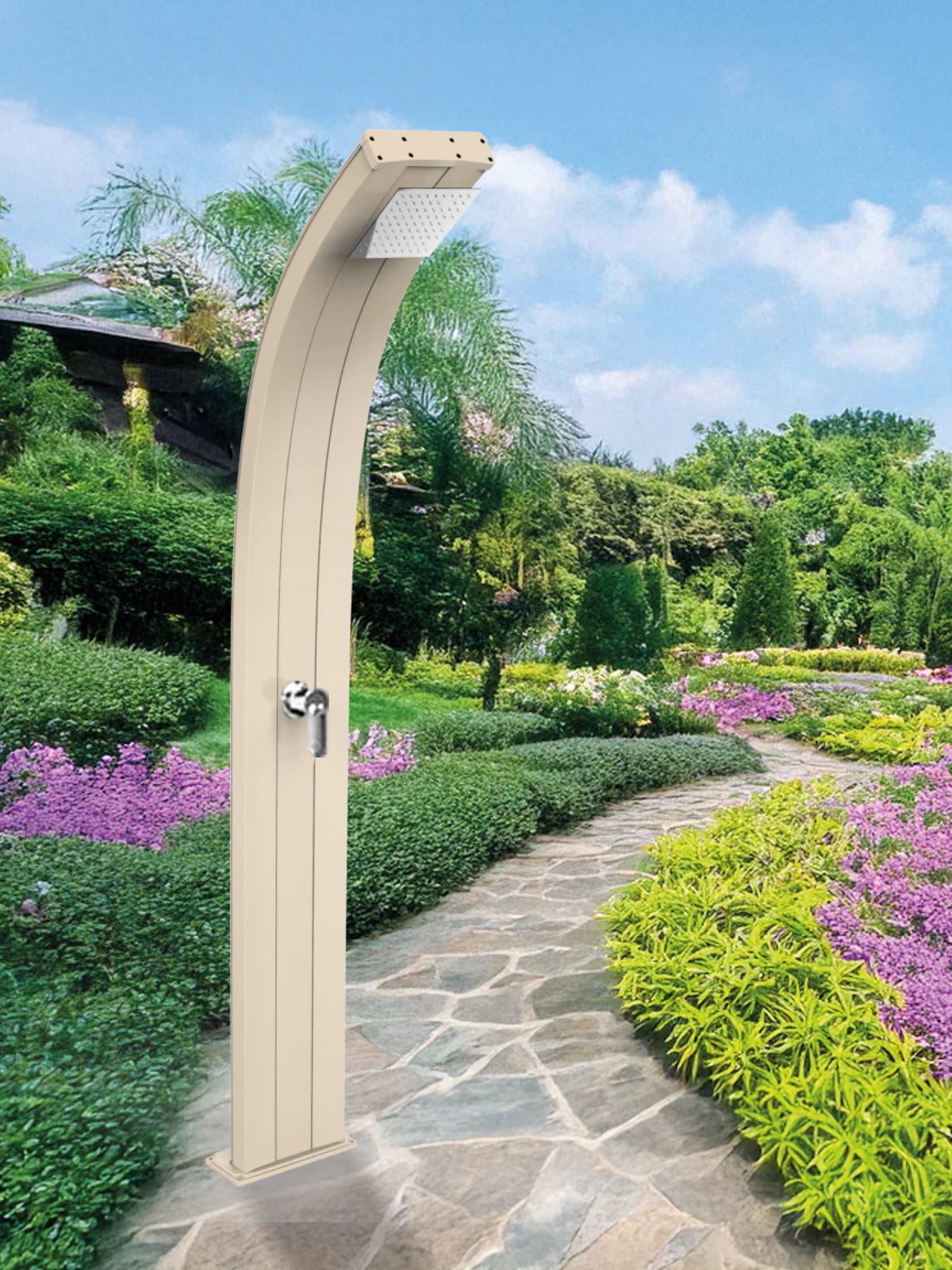 Doccia solare Dada D300 in alluminio