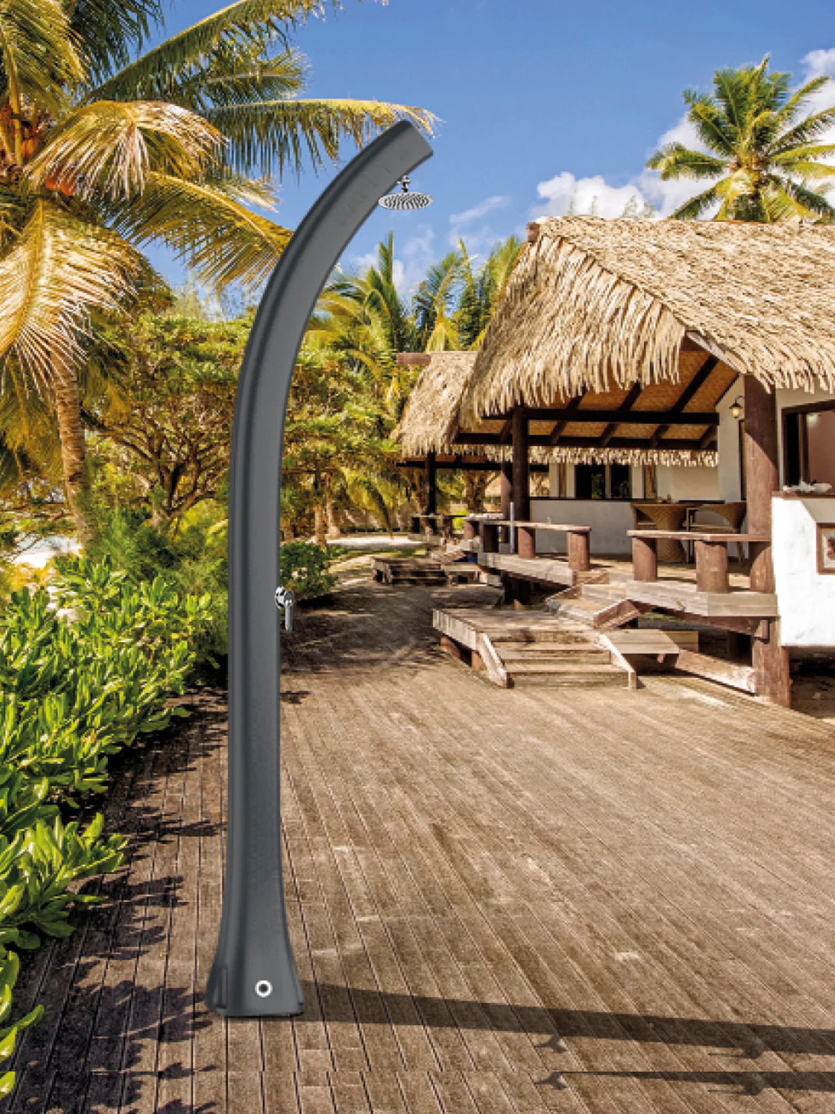 Doccia solare Happy Five F500 in resina