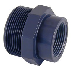 Riduzione filettata PVC maschio x femmina