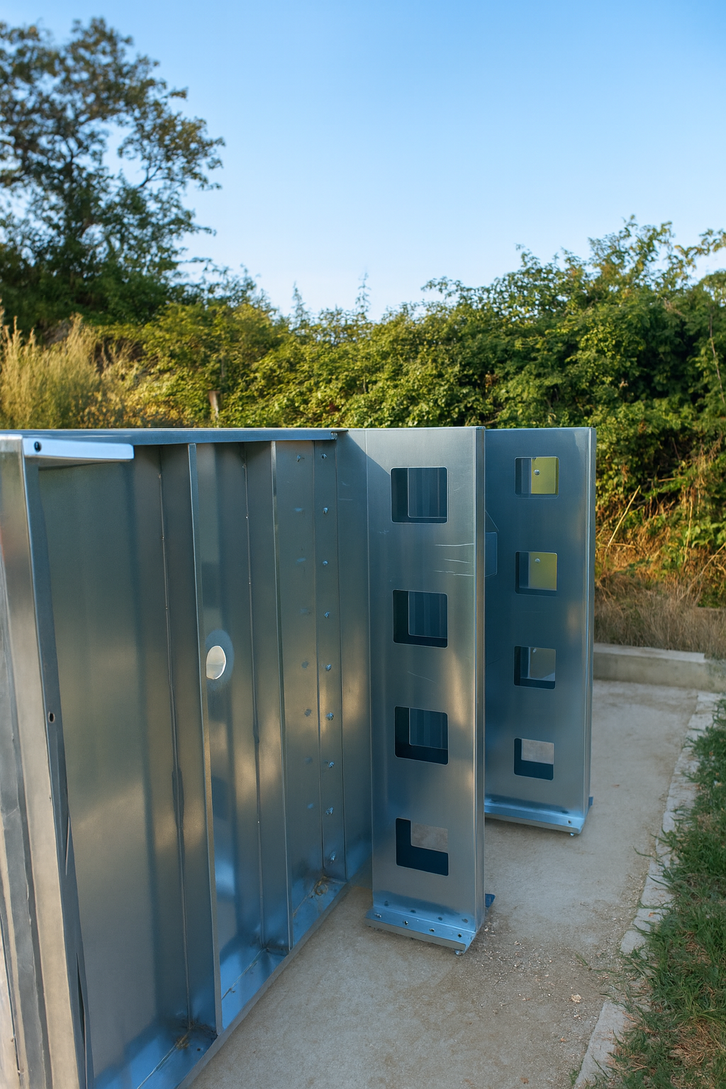 Piscina Fuori Terra Autoportante in Acciaio - L 5x3 mt - H 1,50 mt