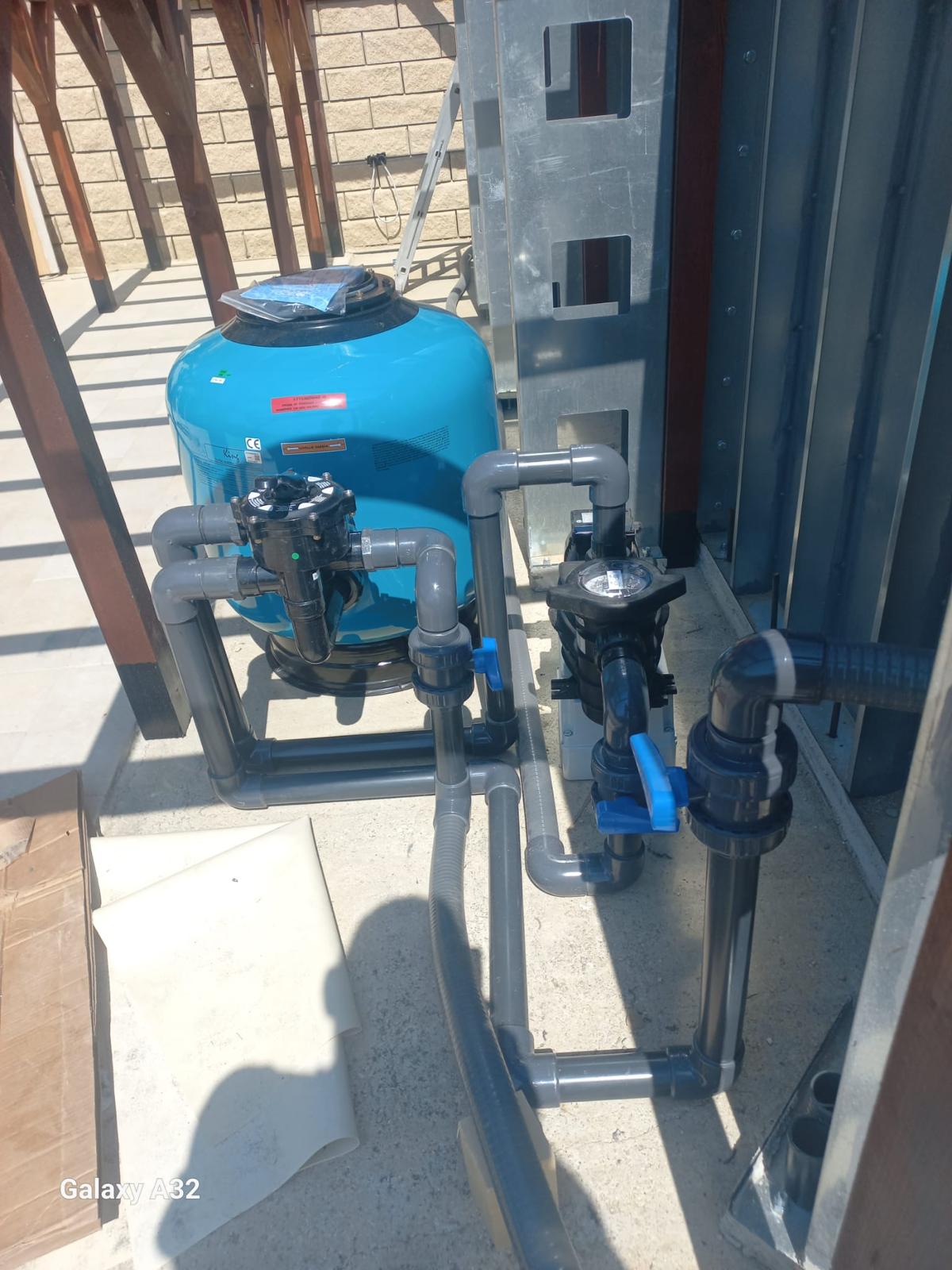 Piscina Fuori Terra Autoportante in Acciaio - L 9x4 mt - H 1,50 mt