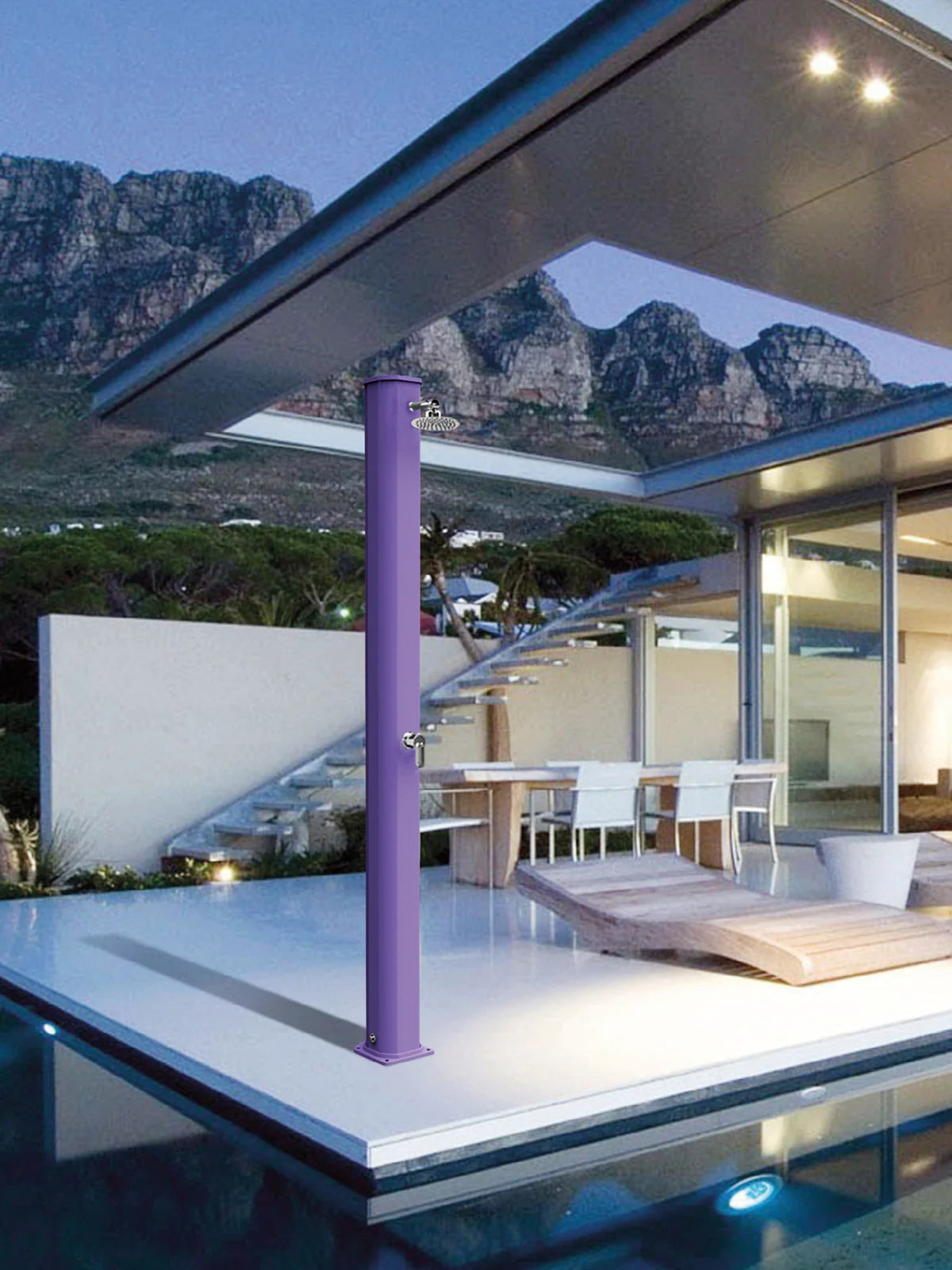 Doccia solare Big Jolly A300 in alluminio